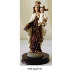 Virgen del Carmen 14 cm
