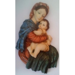 Virgen con Niño  y turbante