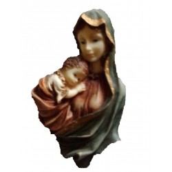 Virgen con Niño    14 cm